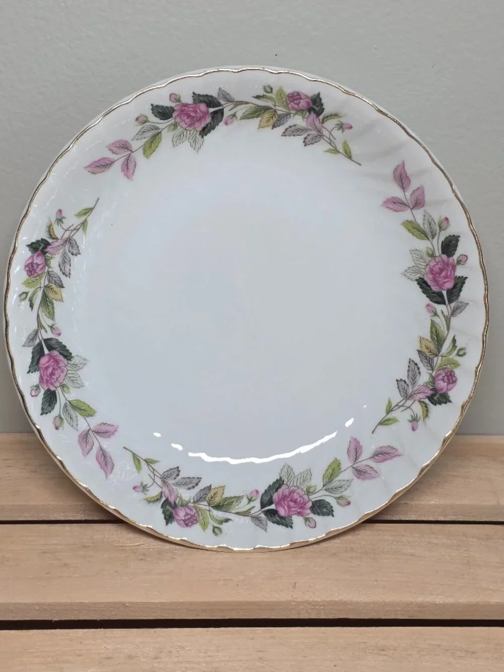 Creative Fine China Japan Pink Floral Bowls 7.5